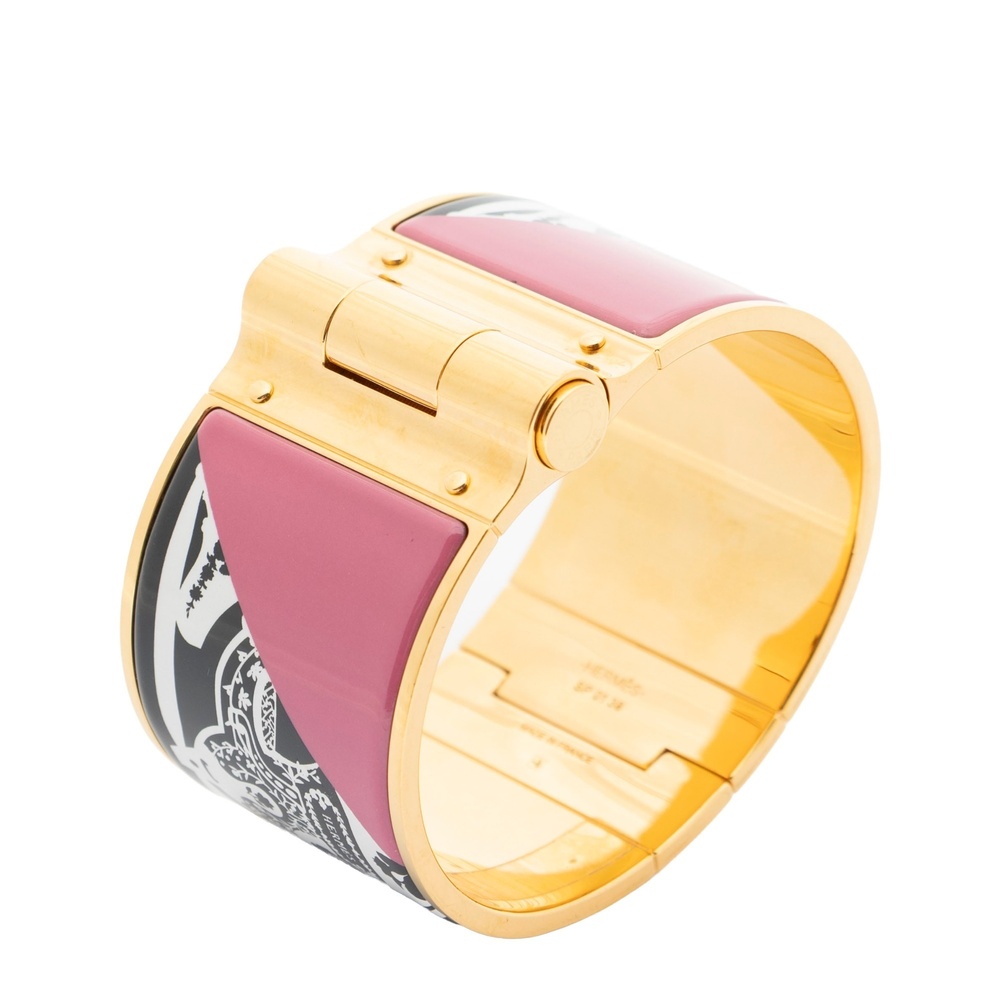 Hermes Extra Wide Charniere Bracelet